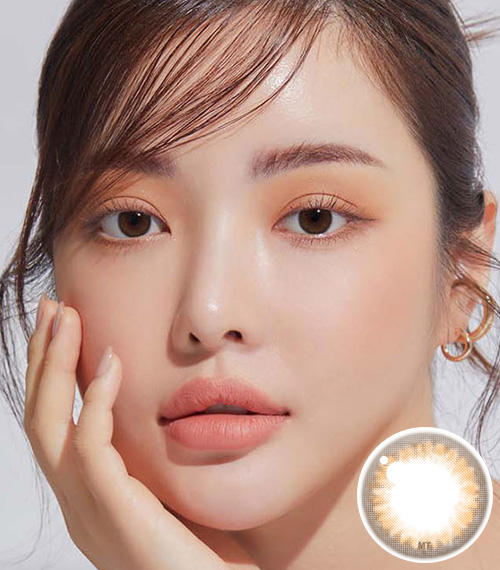 【1ヶ月/乱視用】 トリカ カバー ブラウン (1箱2枚)2