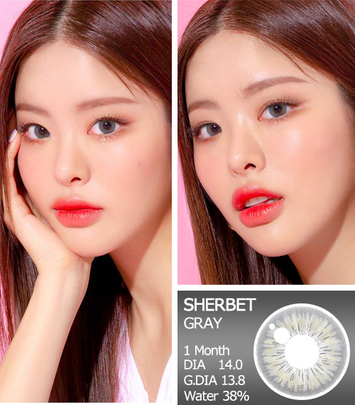 【6ヶ月/乱視用】 トリカ シャーベット グレー3