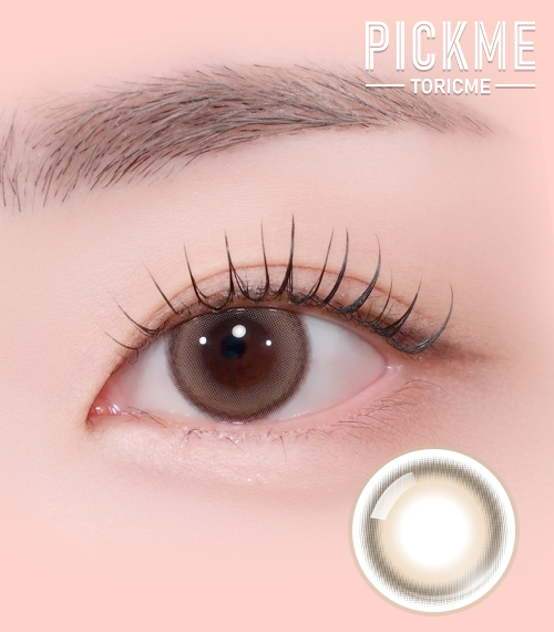 【期間選択/乱視用】 プライム・キャラメル ラテ チョコ1