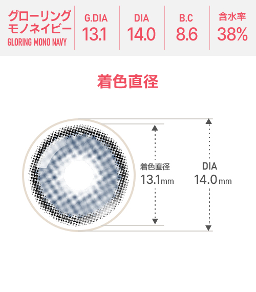 【期間選択/乱視用】 トーリックミー・グローリング モノ ブルー4