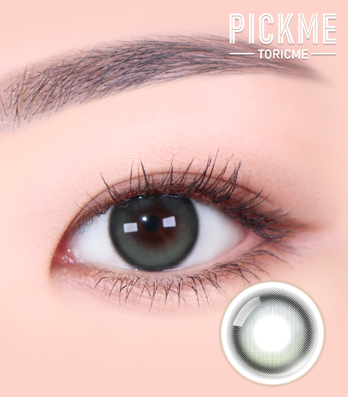 【期間選択/乱視用】 トーリックミー・グロー ナチュラル グレー1