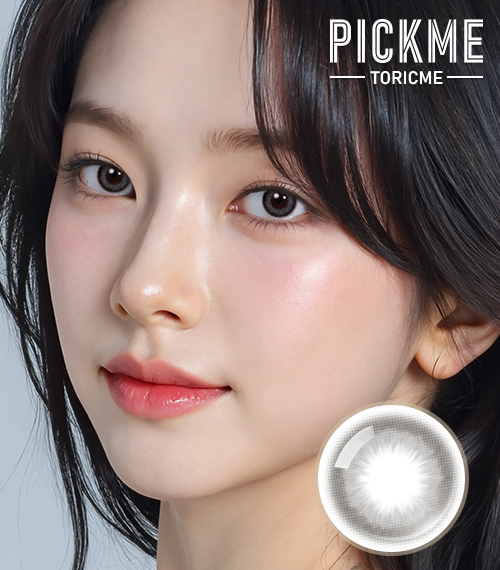 【期間選択/乱視用】 トーリックミー・ライム グレー2