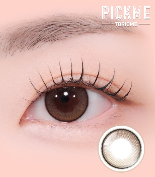 【期間選択/乱視用】 プライム・モカ ブラウン1